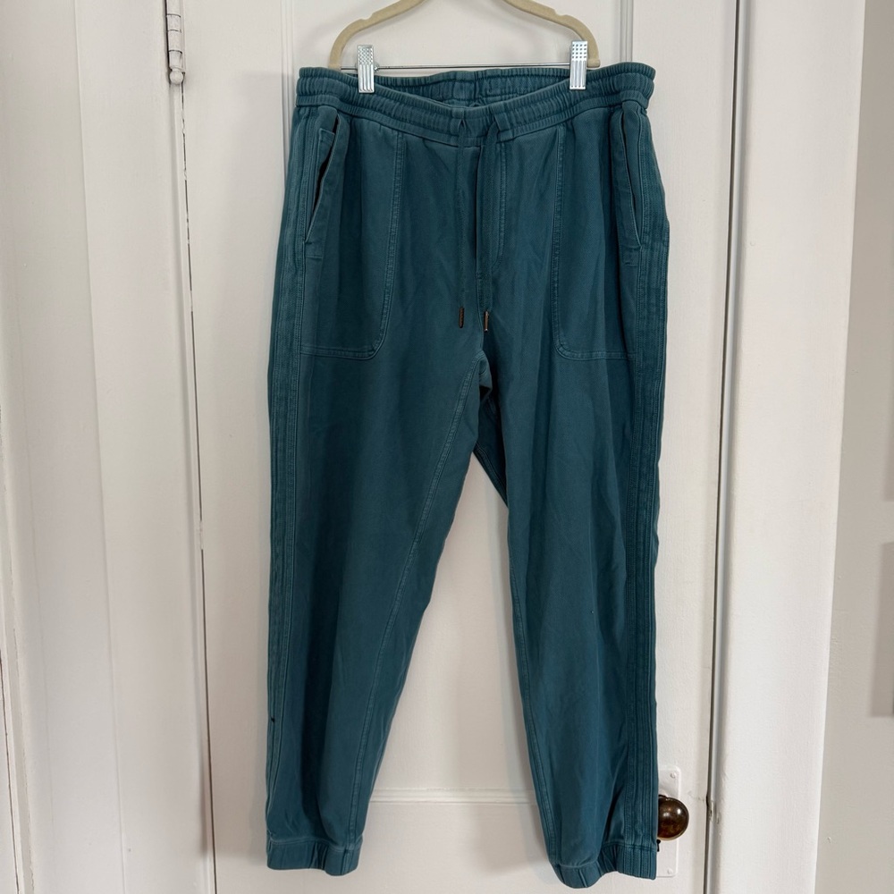 Athleta Farallon Jogger Borealis Green Women's Large - Picture 2 of 8
